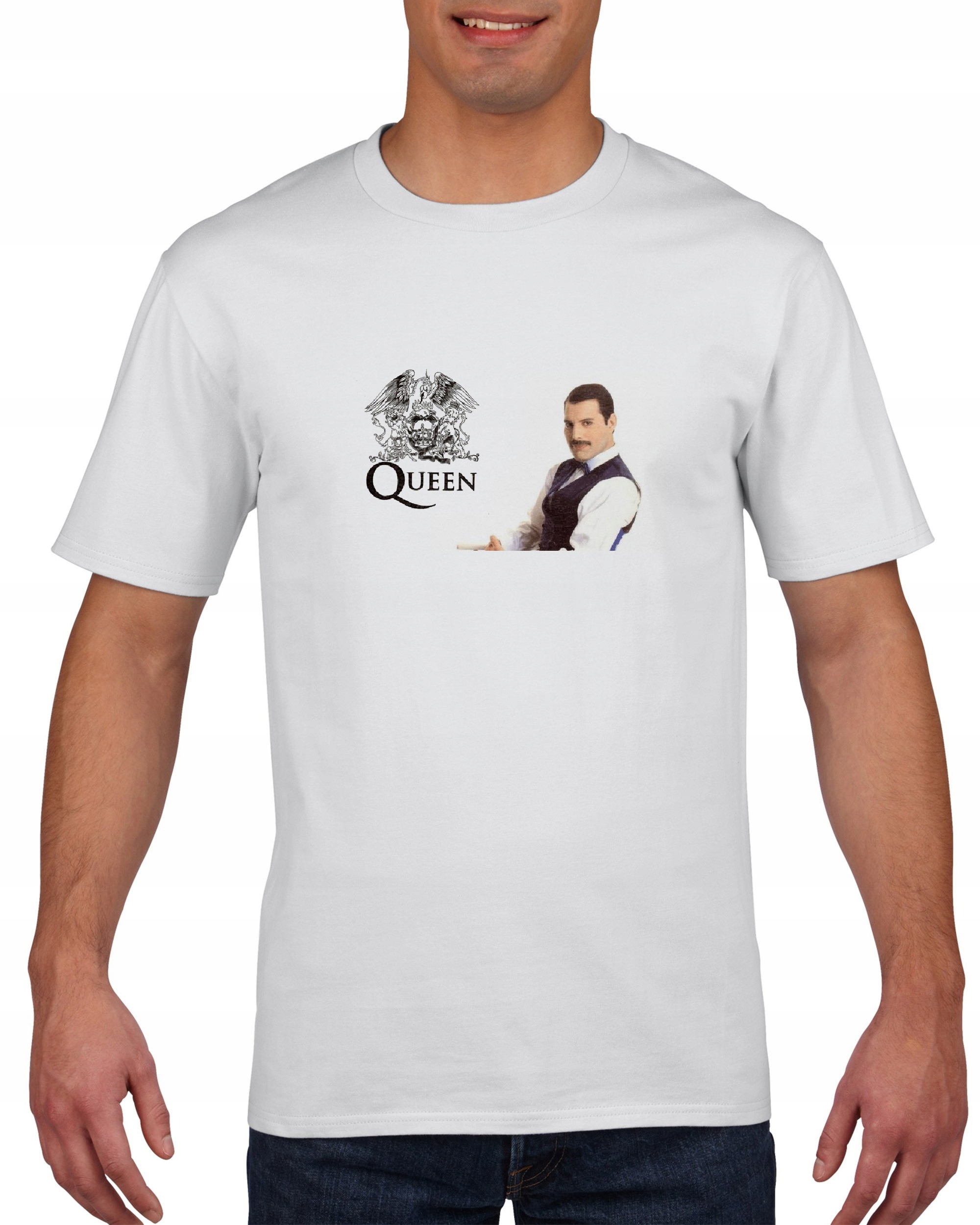 

Koszulka męska Queen Freddy Mercury M