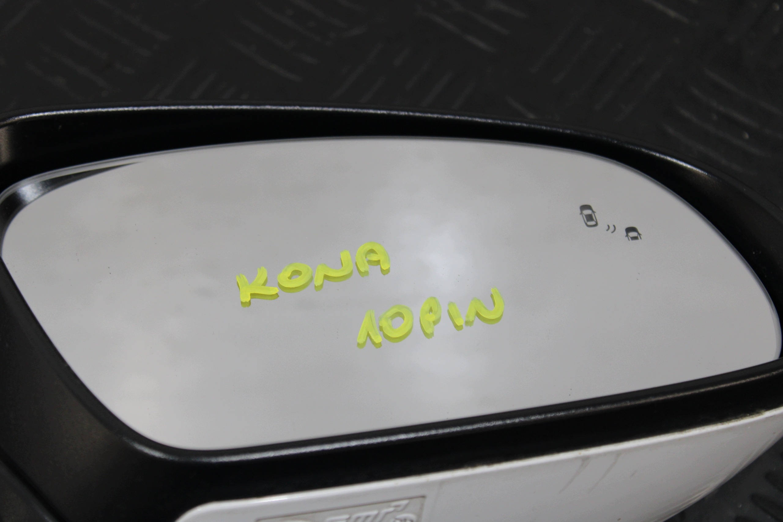 mirror exterior right 10 vertical HYUNDAI KONA 1.6 CRDI