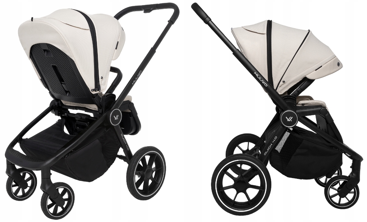 MUUVO QUICK ZESTAW: SPACERÓWKA 4.0 DO 22KG +WÓZEK GŁĘBOKI GONDOLA 3.0 SZARY Szerokość produktu po złożeniu 58 cm