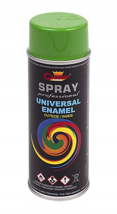 Lakier w sprayu - Zielony Jasny - RAL6018 - 400ml
