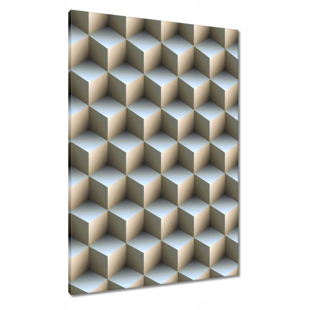 Obrazy 70x100 Kostky 3D