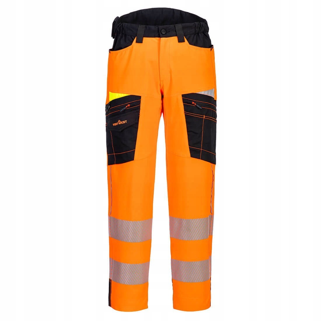 Výstražné kalhoty DX4 Oranžová/Černá vel. 34