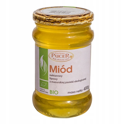Lipový Med Bio 400 g Pasieka Pucer