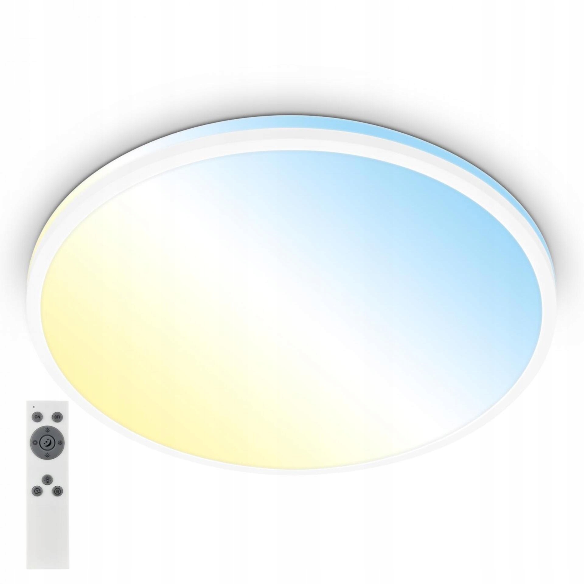 Led stropné svietidlo Briloner Pulup 40W 4600lm Cct ovládač