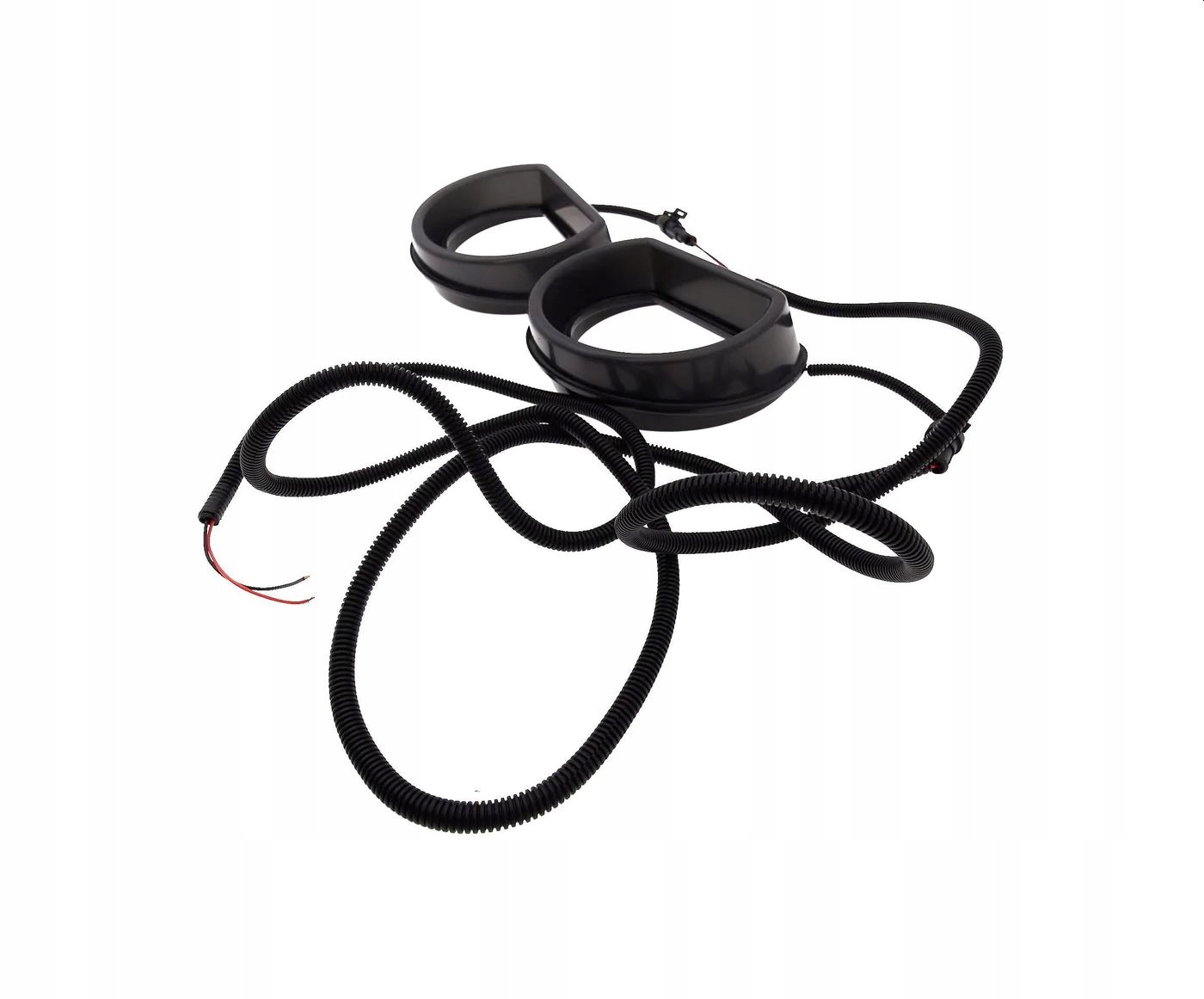 Lampy HALO LED Zderzaka Ringi MUSTANG 2015-2022