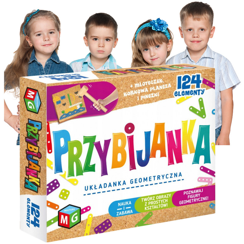

Zestaw Kreatywny dla Chłopca 7 Lat Przybijanka