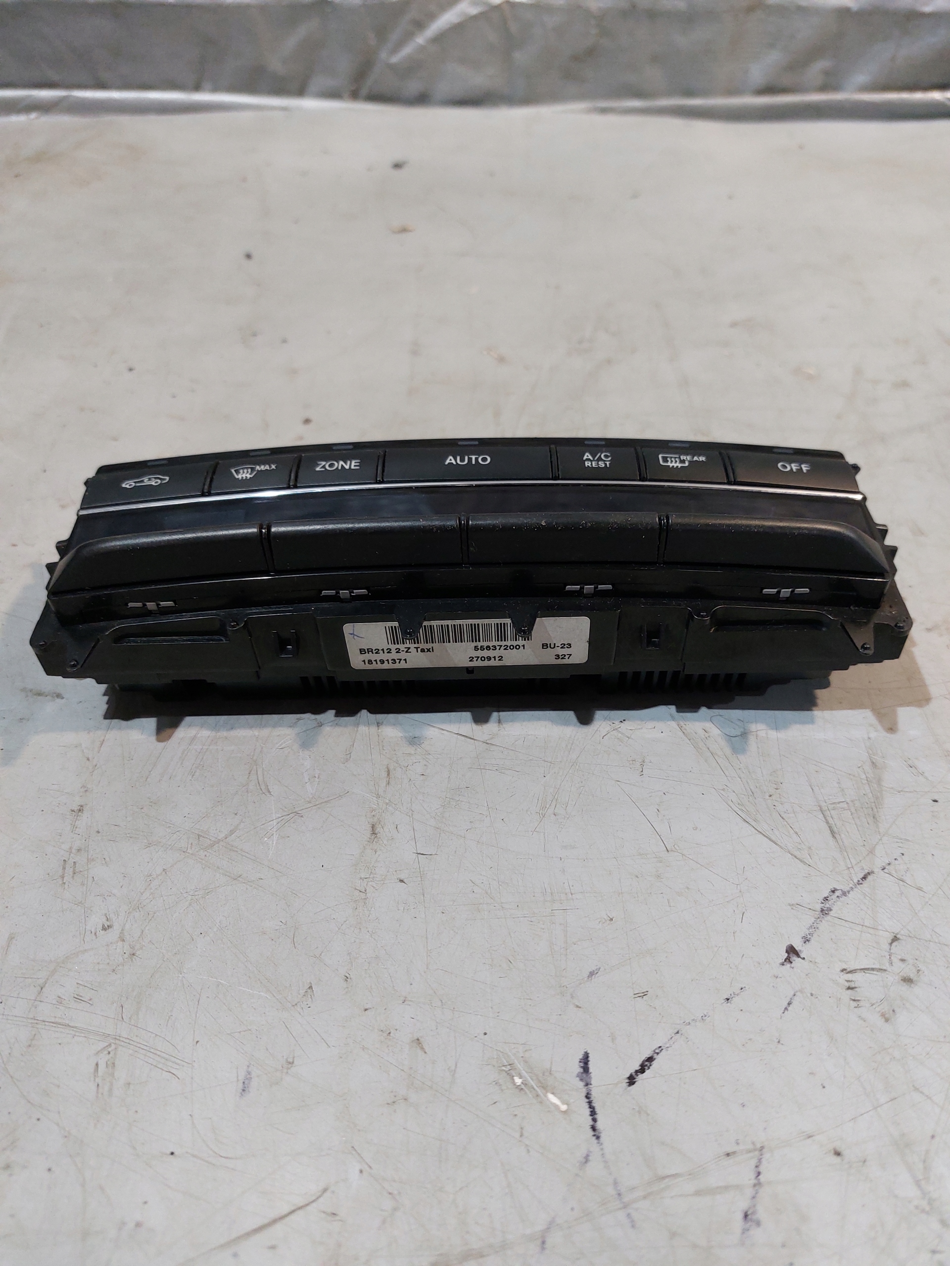 PANEL Bouches buses Climatisateur air conditionné MERCEDES W212