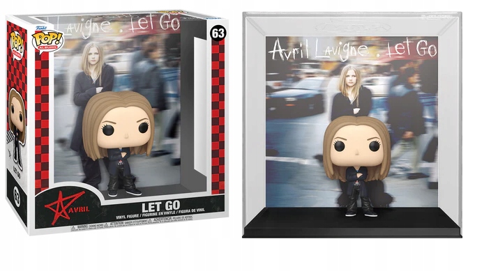Avril Lavigne Let Go 63 Album Rocks Funko Pop! Vinyl