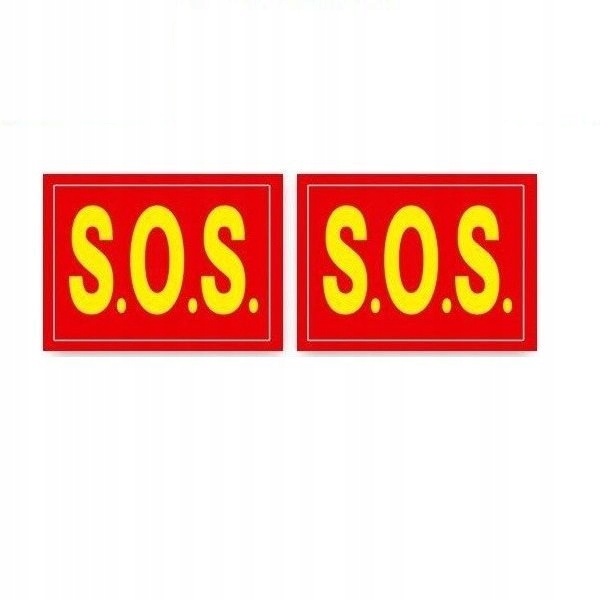 

Śmieszne Naklejki na Buty S.o.s Wesele Ślub x2