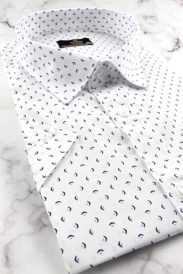 Duża Koszula Męska Elegancka Duże rozmiary N928 Rozmiar 3XL