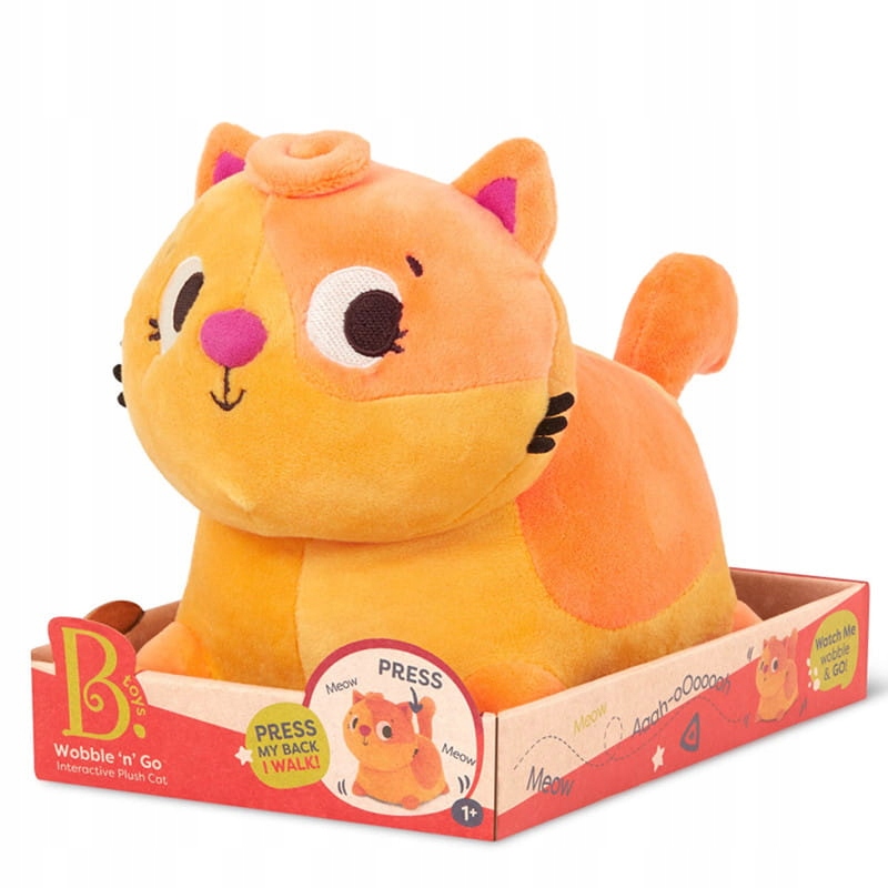 B.TOYS Wędrujący kotek do nauki raczkowania