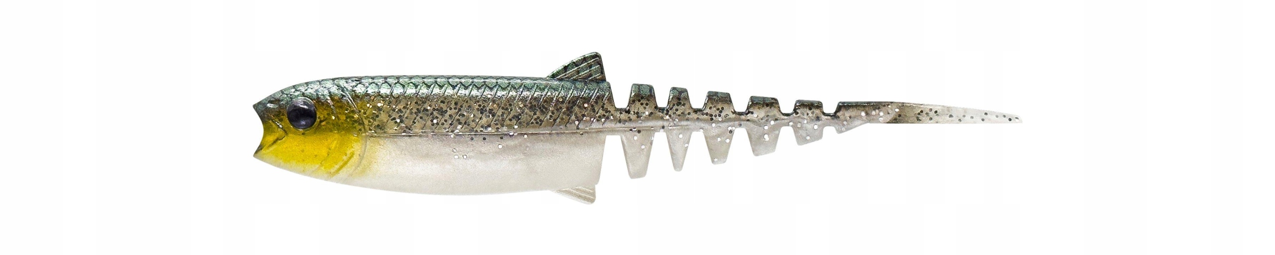 Guma Savage Gear Cannibal Minnow V-Tail 12.5 cm 12.8 g Green Silver