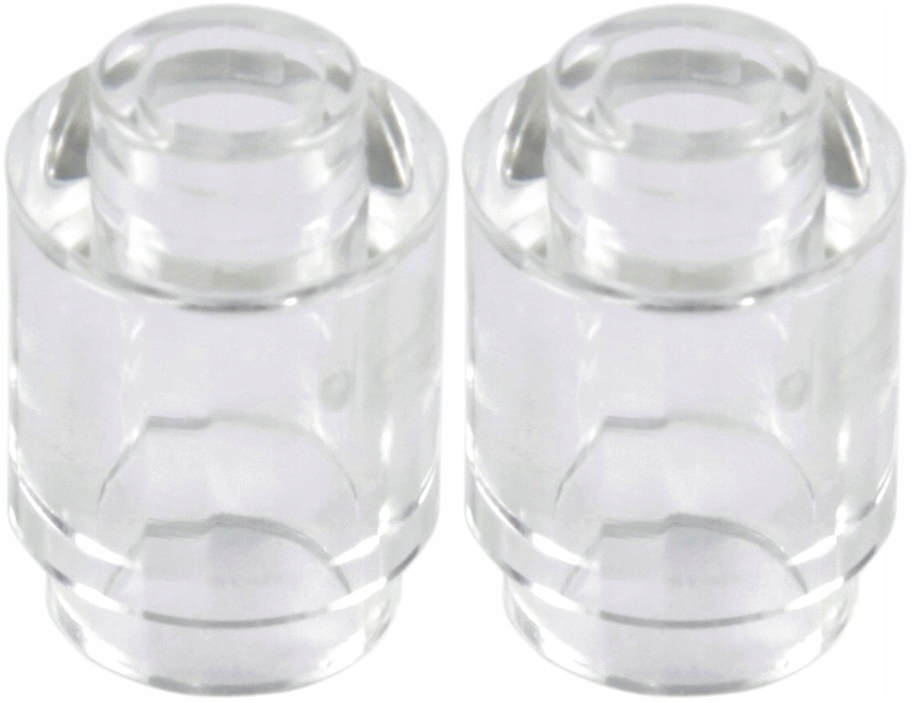 

03893N Lego 3062b 6223655 brick przezroczysty 2szt