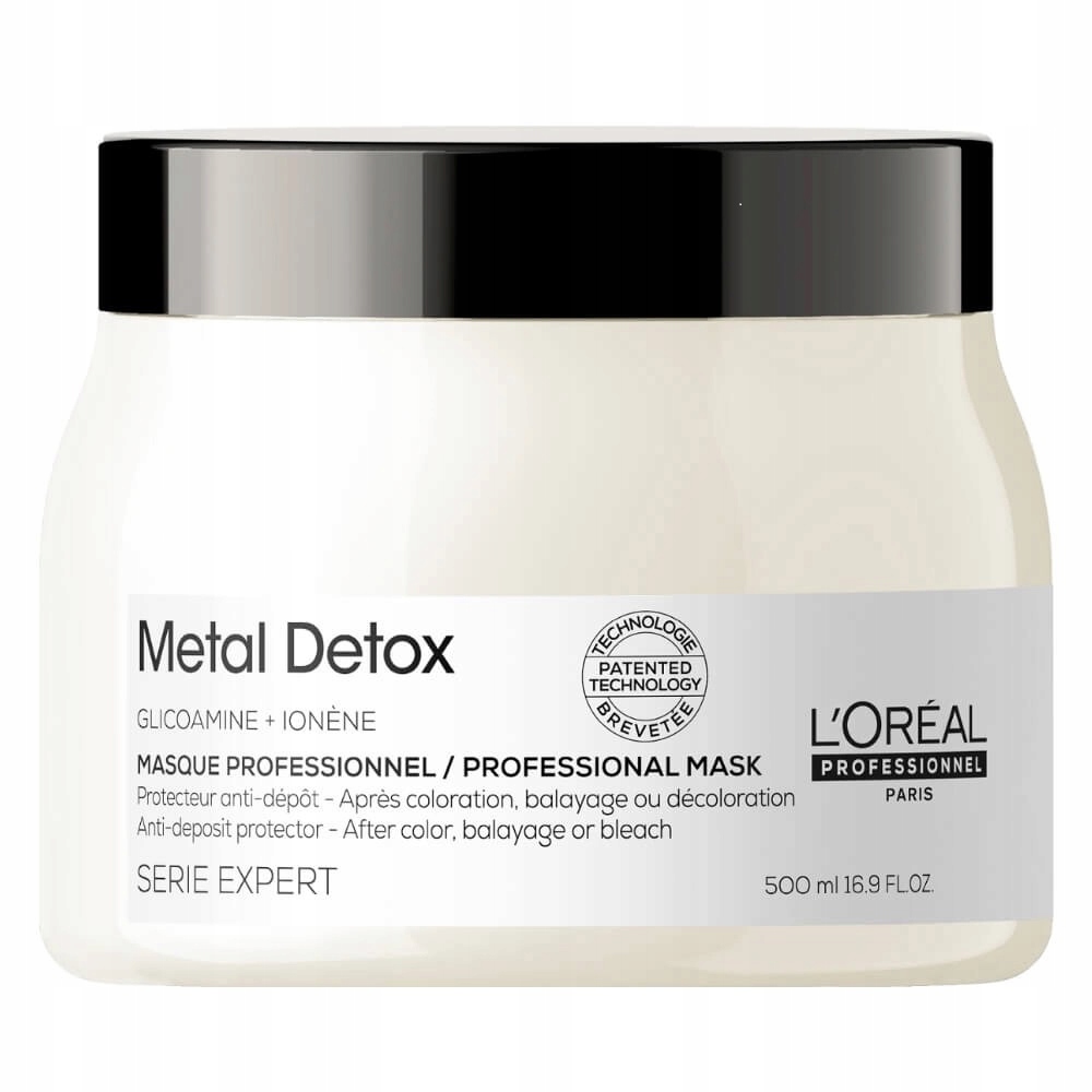 Loreal Metal Detoxová Maska Neutralizující Kovy 500 ML Ochrana Vlasů