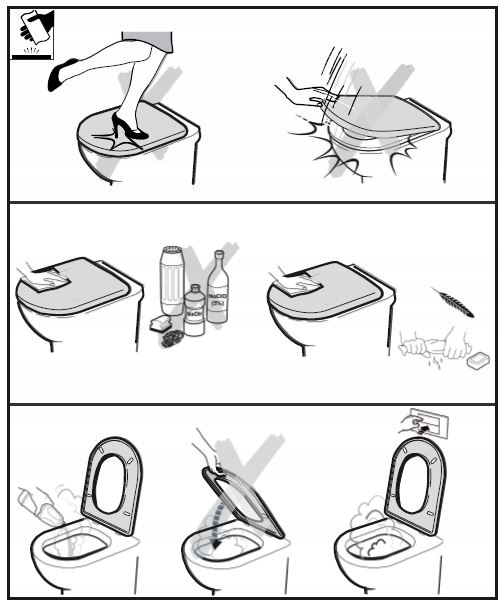 DESKA SLIM WOLNOOPADAJĄCA DO CERSANIT CASPIA Kod producenta R00111