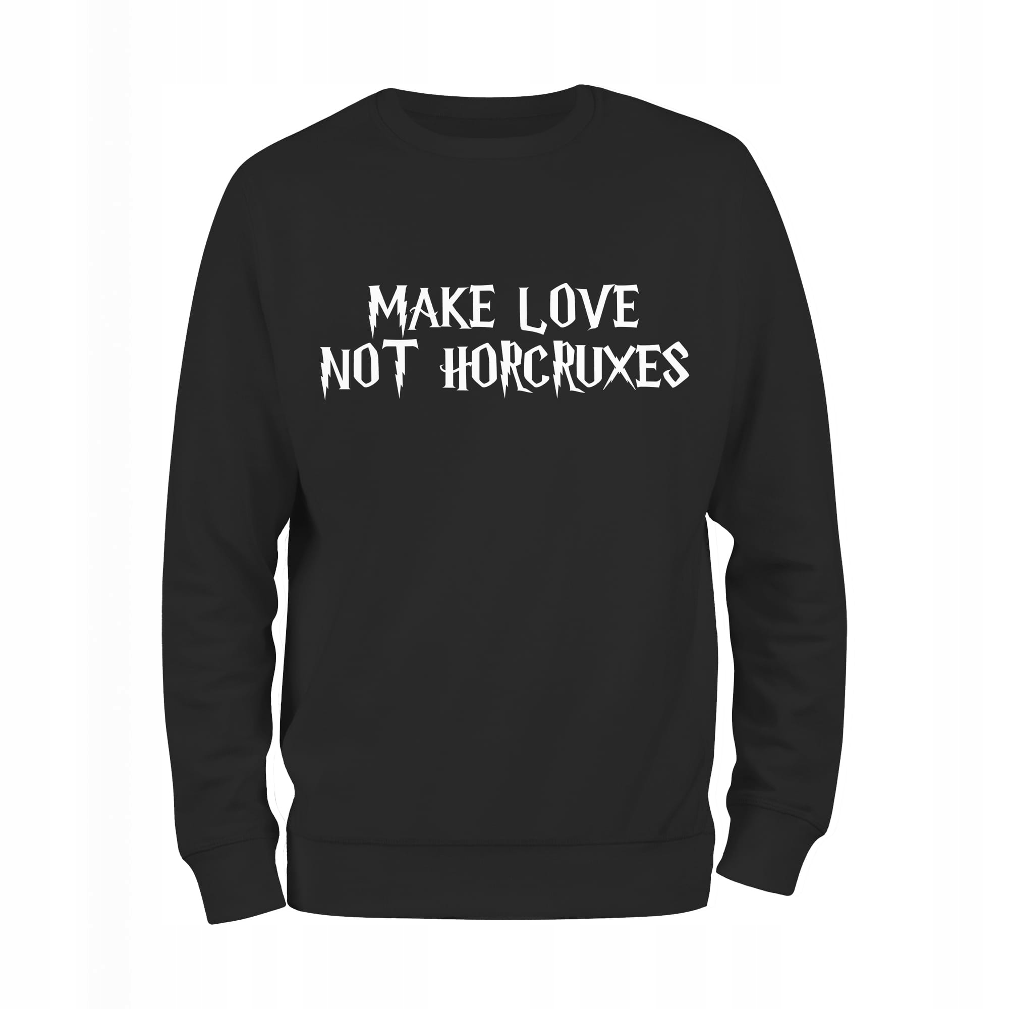 

Make Love Not Horcruxes potter hp bluza męska