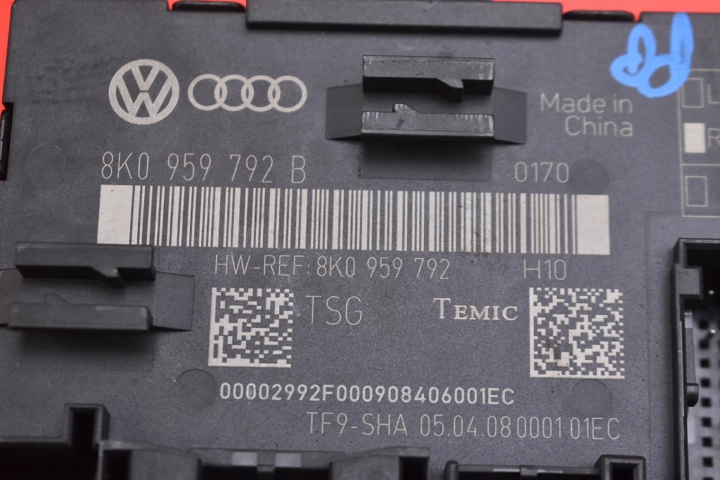 control unit module door right front 8K0959792B AUDI A4 B8 KOMBI 07-11