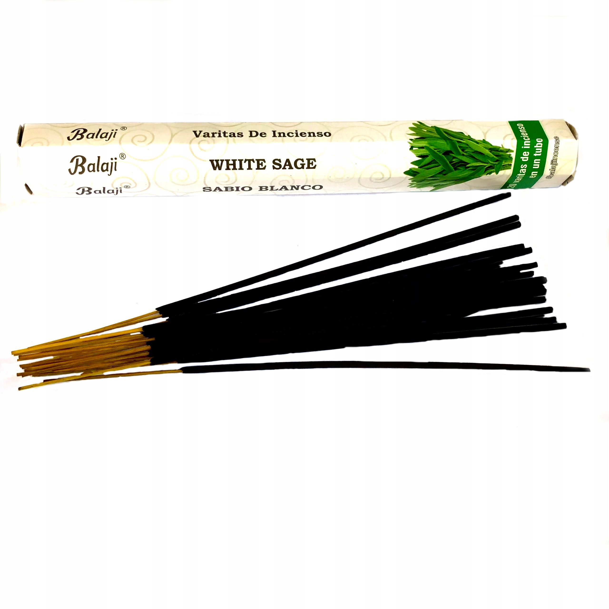 

Kadzidełko Biała Szałwia White Sage Balaji ochrona