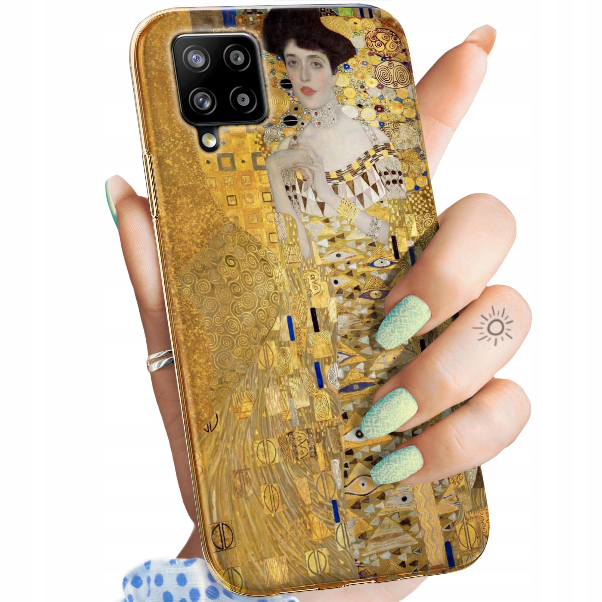 Etui Do Samsung A42 5G Klimt Gustav Pocałunek Obudowa Pokrowiec Case