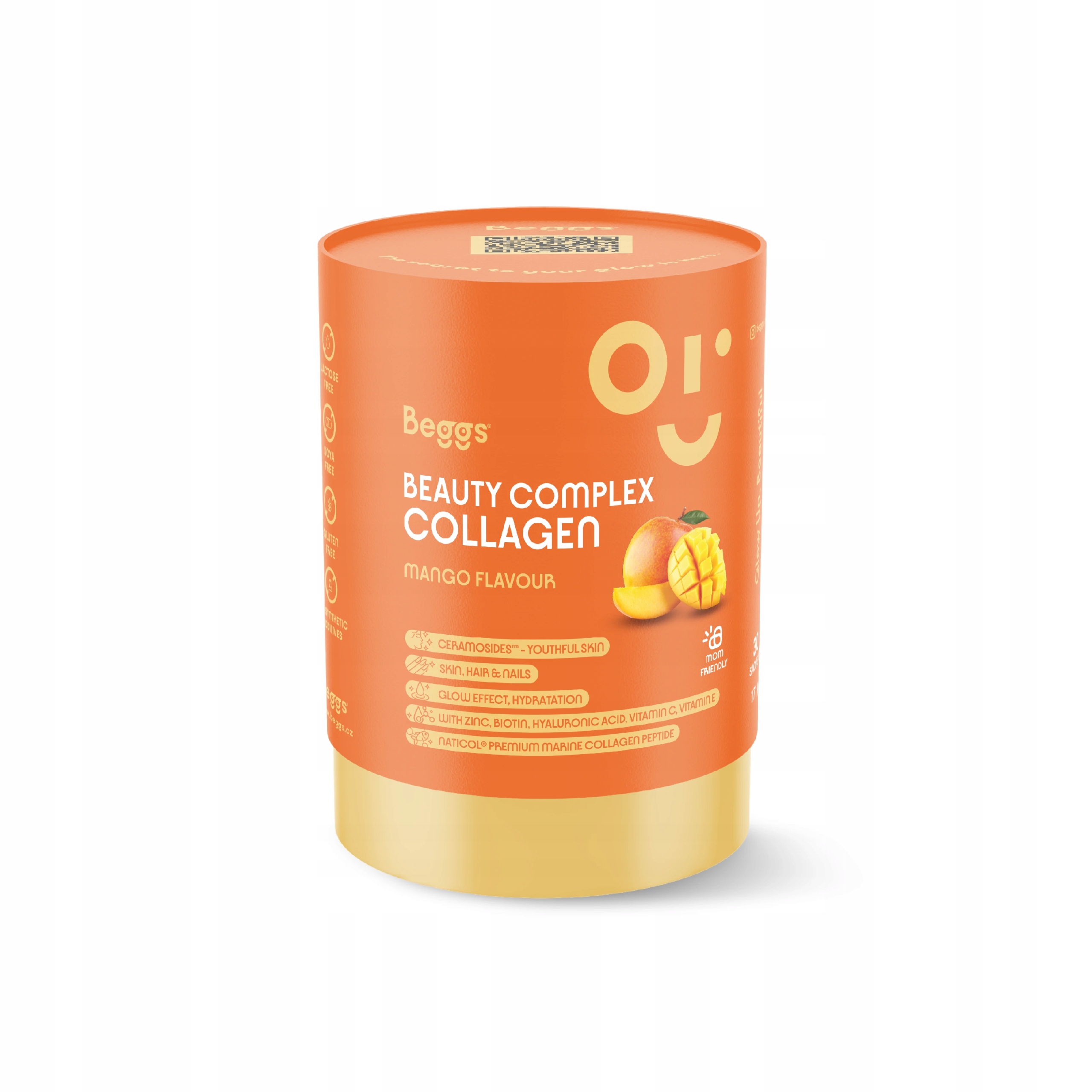 Beggs Beauty and Glow collagen Mango 30x5,7g