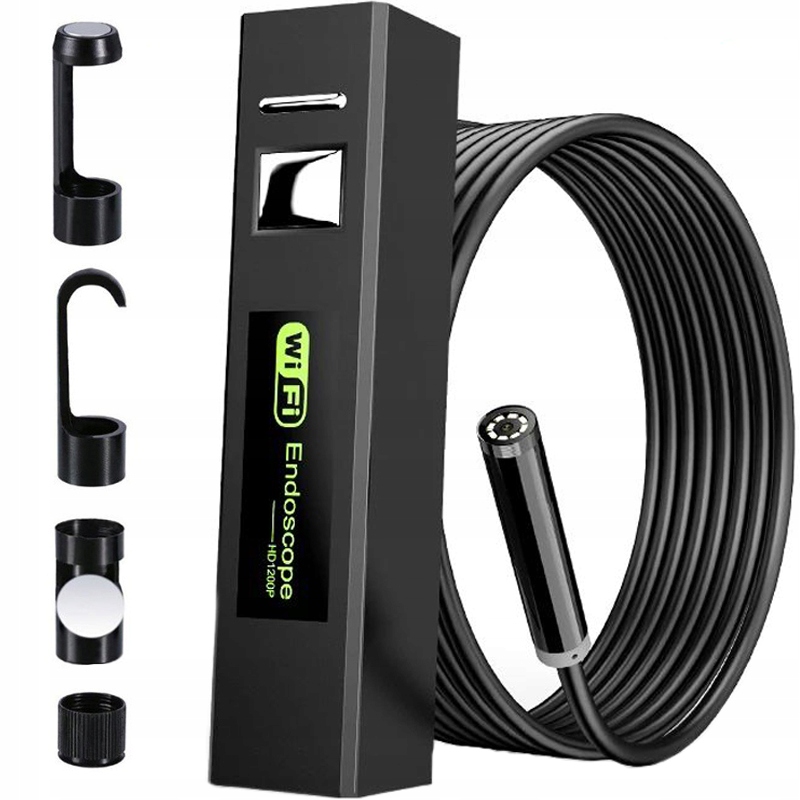 Камера огляду ендоскопа віфі УСБ ФХД 1200п 8мм