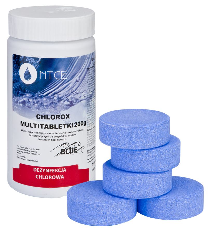 

10w1 Chlor Basenu Tabletki Multifunkcyjne 200G 1KG