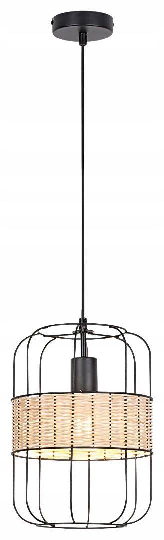 Závěsná lampa E27 1x40W černá 5283 Indiana Rabalux
