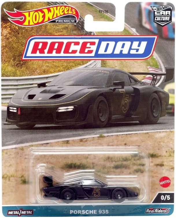 HOT WHEELS PREMIUM Porsche 935 RACE DAY CHASE 0/5 (194735100545