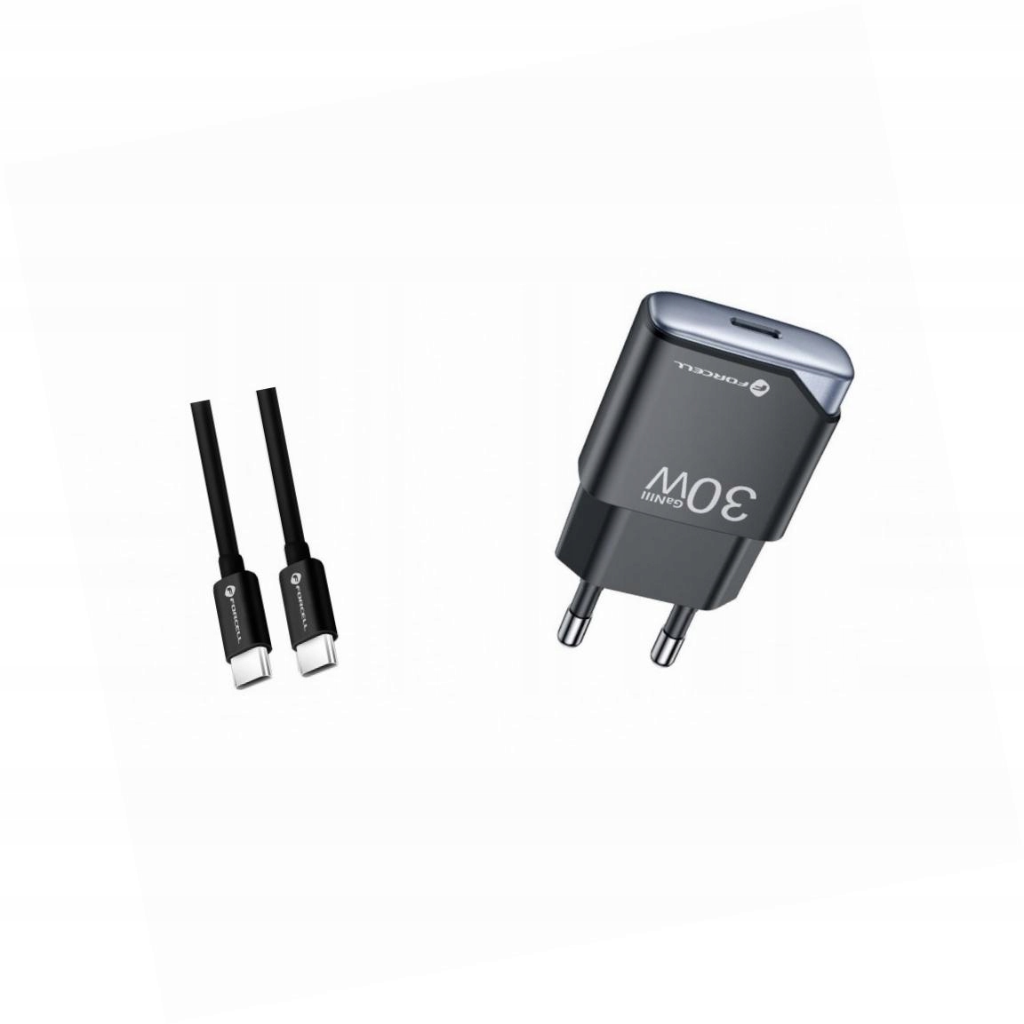 Ładowarka 30W czarna z przewodem 1,5 metra Usb-c do Motorola Moto G85 5G