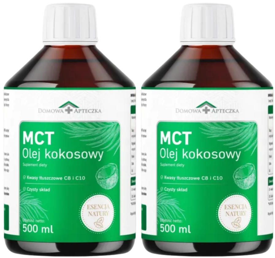 Levně Mct Kokosový olej keto dieta káva neprůstřelná Domácí lékárnička 2x500 ml