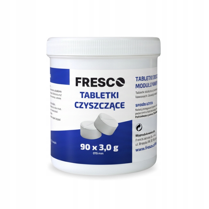 Tabletki czyszczące do ekspresu Fresco 90 x 3 g