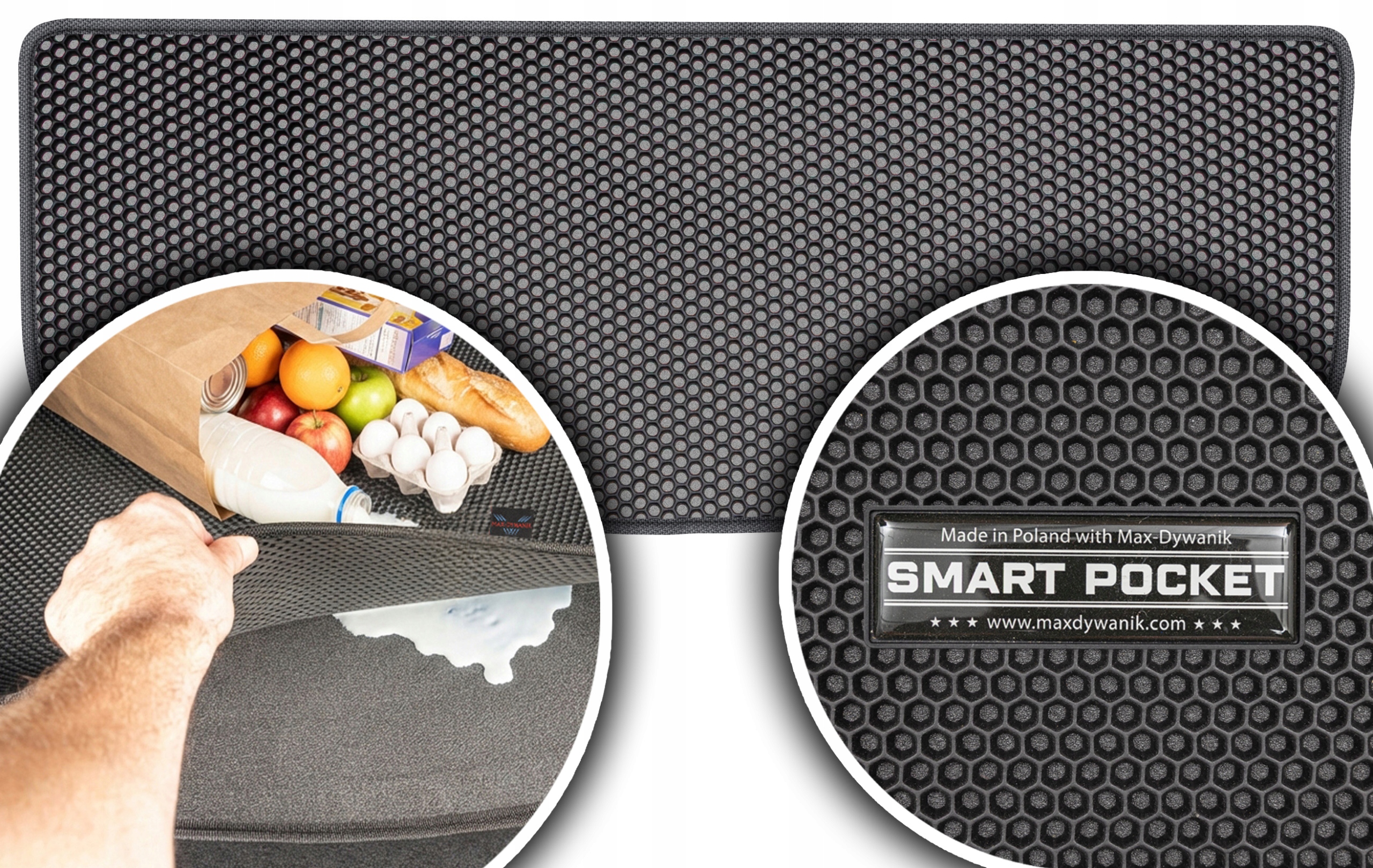 Fiat Freemont 7os 2011-2016 Vložka do zavazadlového prostoru Eva Smart Pocket