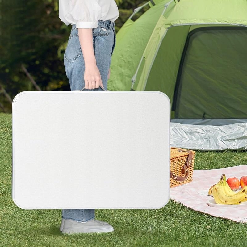 STOLIK MAŁY TURYSTYCZNY STÓŁ KEMPINGOWY SKŁADANY POD NAMIOT BIWAK 80x60 Wysokość 59.99 cm