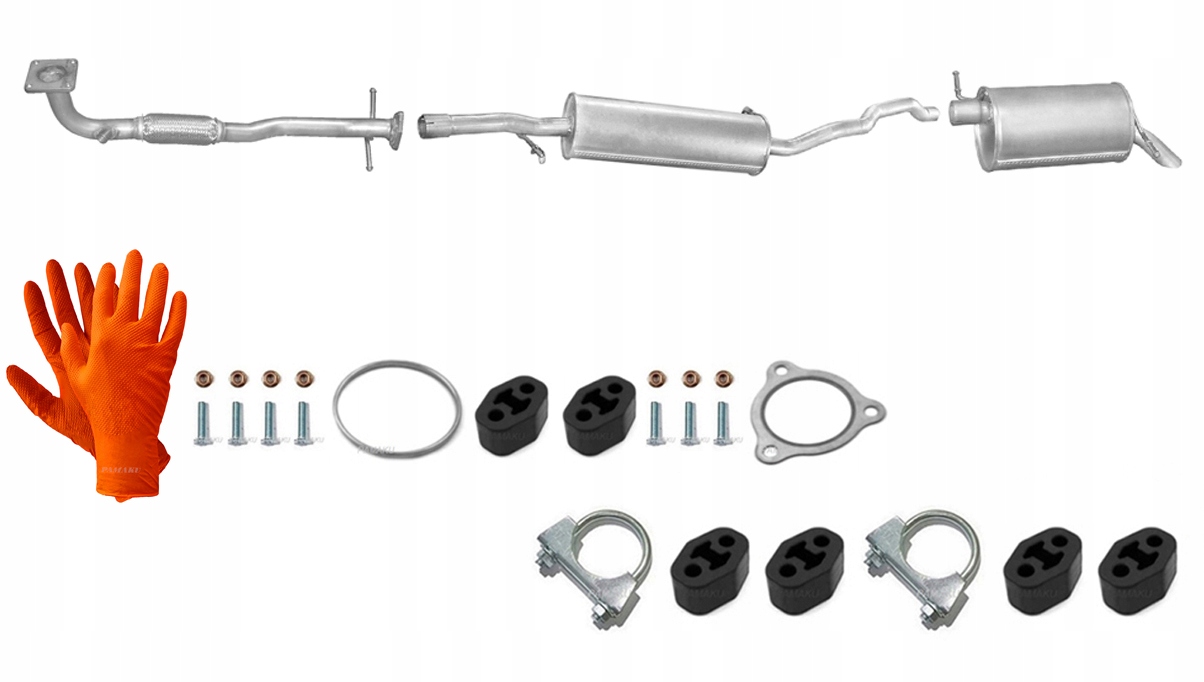 Ford Galaxy 2.3i -16V 107 kW (2000-11/2002) Výfukový Systém