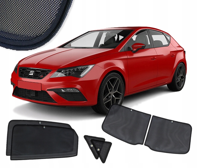 Zaslonki dedykowane do Seat Leon 3 III 2012 2020