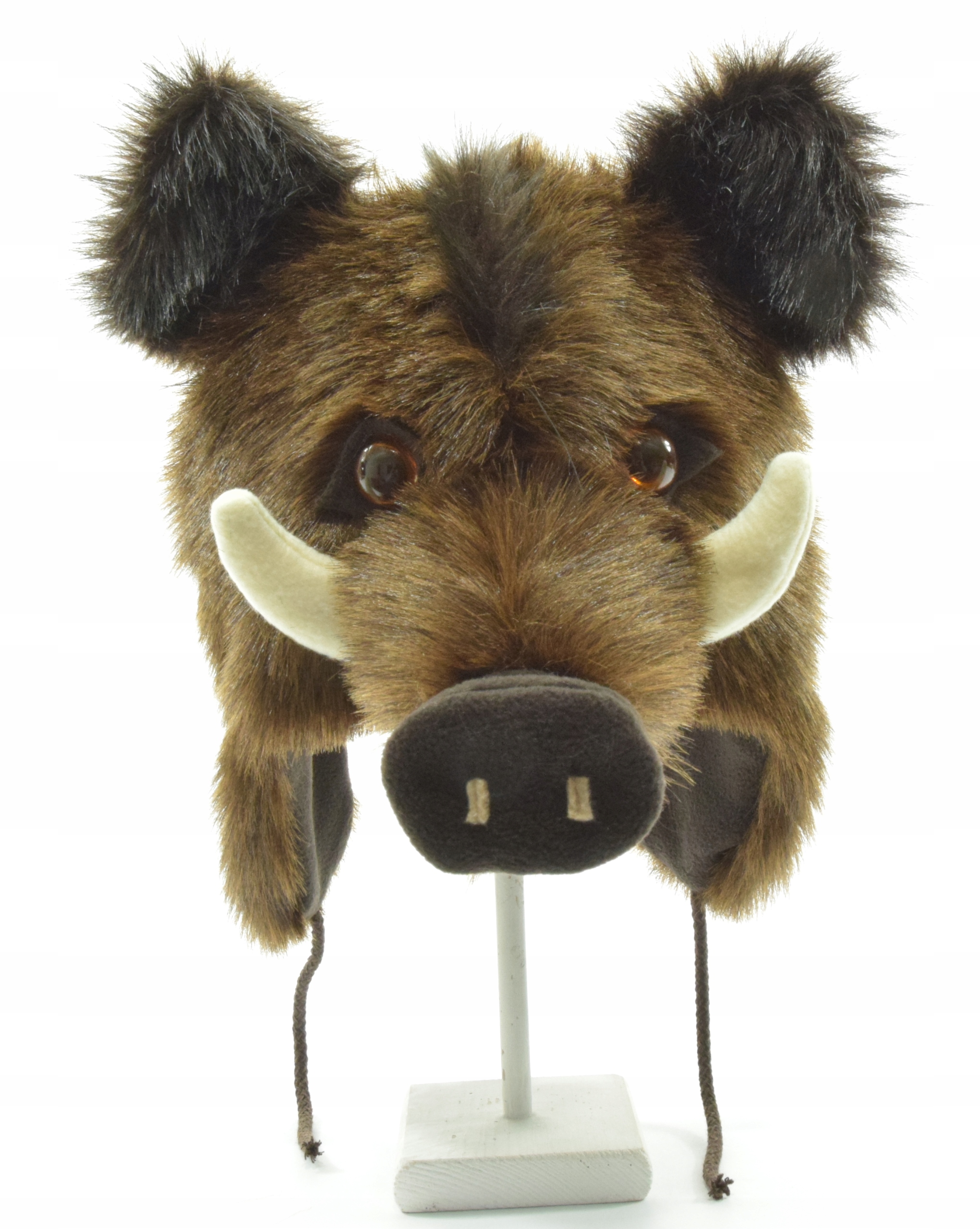 Czapka zimowa zwierzak DZIK - L Model Dzik