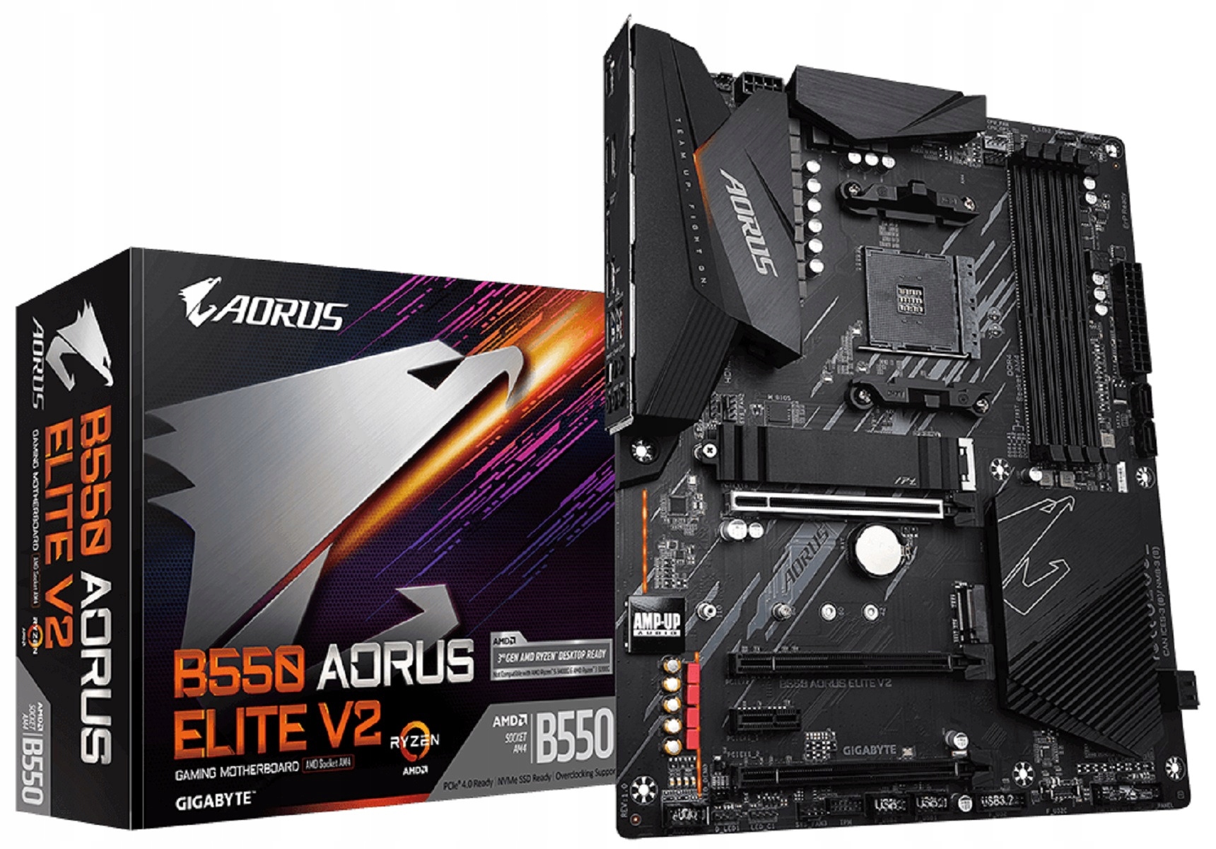 

Płyta główna Gigabyte B550 Aorus Elite V2