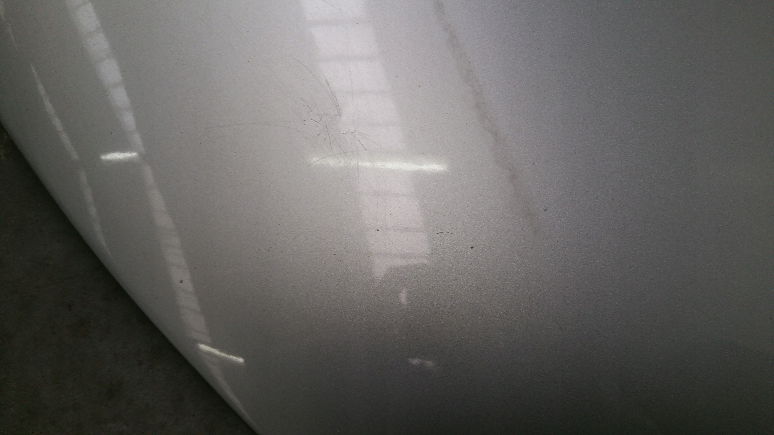 bonnet LY7W Audi A3 8P - small grill