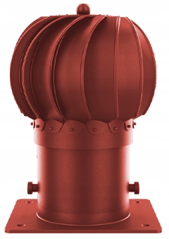 Kulový Rotační Nástavec S Krysou Fi 150 Ral 3009