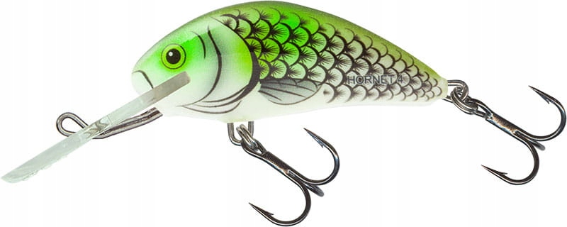 Wobler Salmo Hornet 4 Olive Hot Spot Sinking 4CM 4G