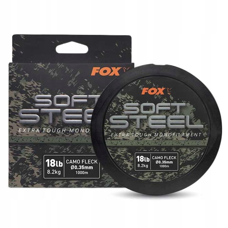Fox Żyłka karpiowa Soft Fleck Camo Mono 0.35mm 18lb 1000m