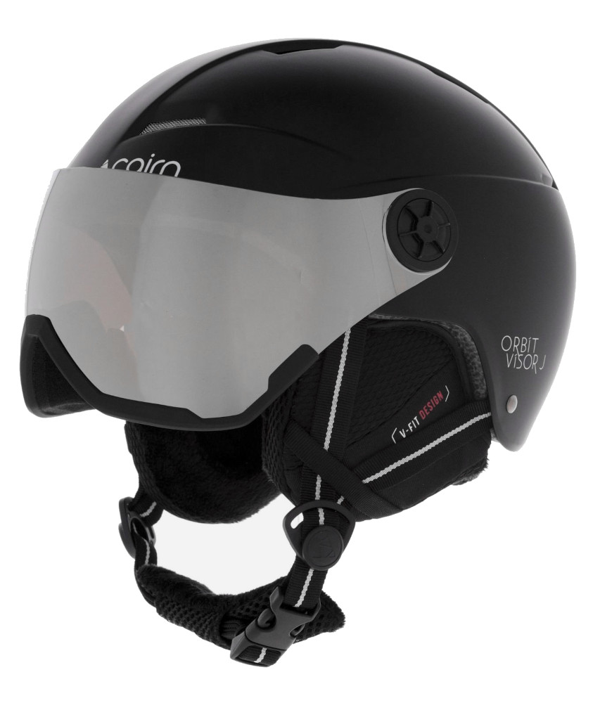 Lyžařská přilba s hledím Cairn Orbit Visor J 0606709 02 černá 59-60 cm