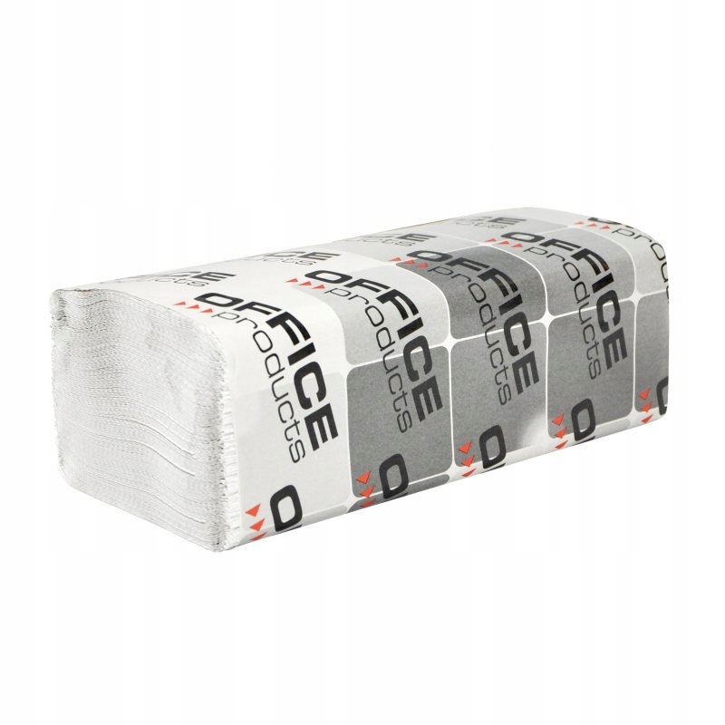 Wkłady ręcznikowe Z-z Office Products ekonomiczne makulaturowe 1W białe