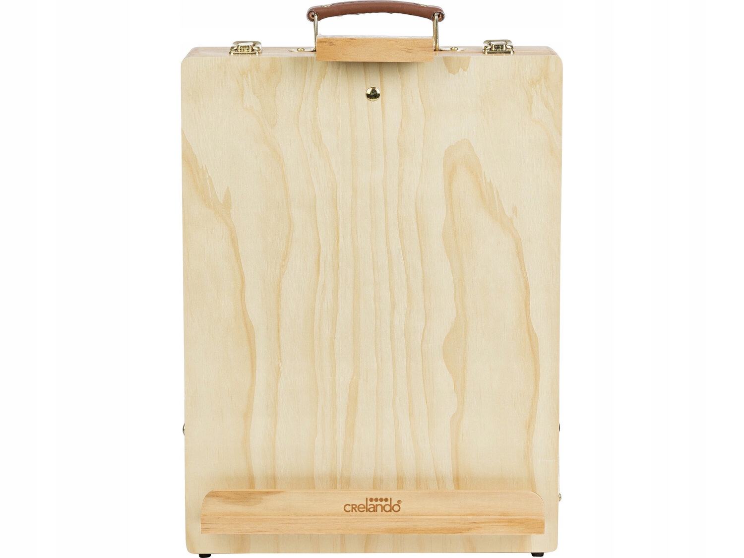 SZTALUGA STOŁOWA WALIZKA 52 ELEMENTY FARBY PĘDZLE walizka artystyczna Marka Crelando