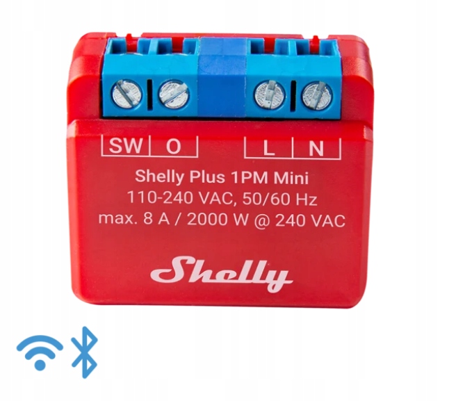 Sterownik Shelly Plus 1PM Mini WIFI pomiar mocy