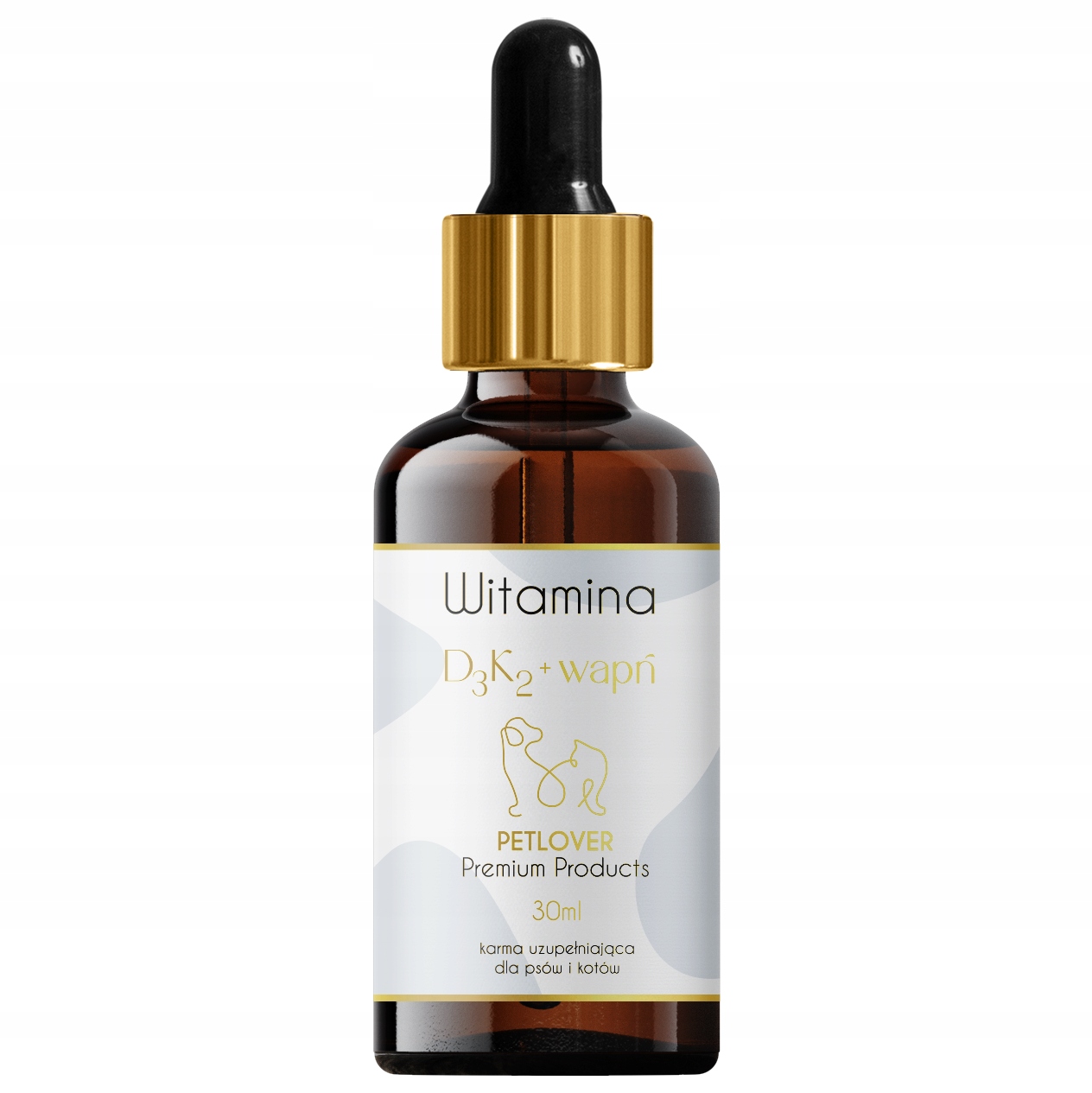 Levně Přísady do krmiva pro kočky pro psy Pet Lover kapky 30 ml 30 g 1 ks