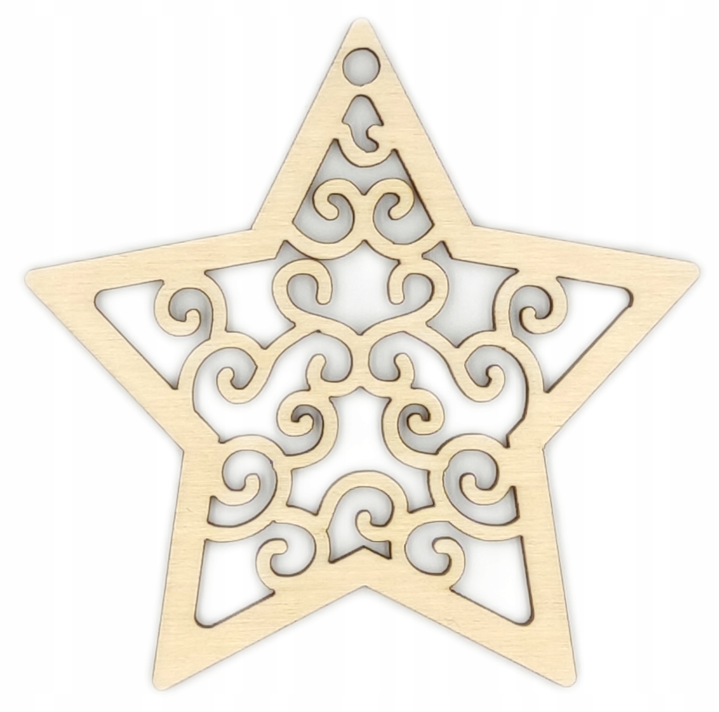 

Drewniana Bombka Ozdoba Na Choinkę zawieszka