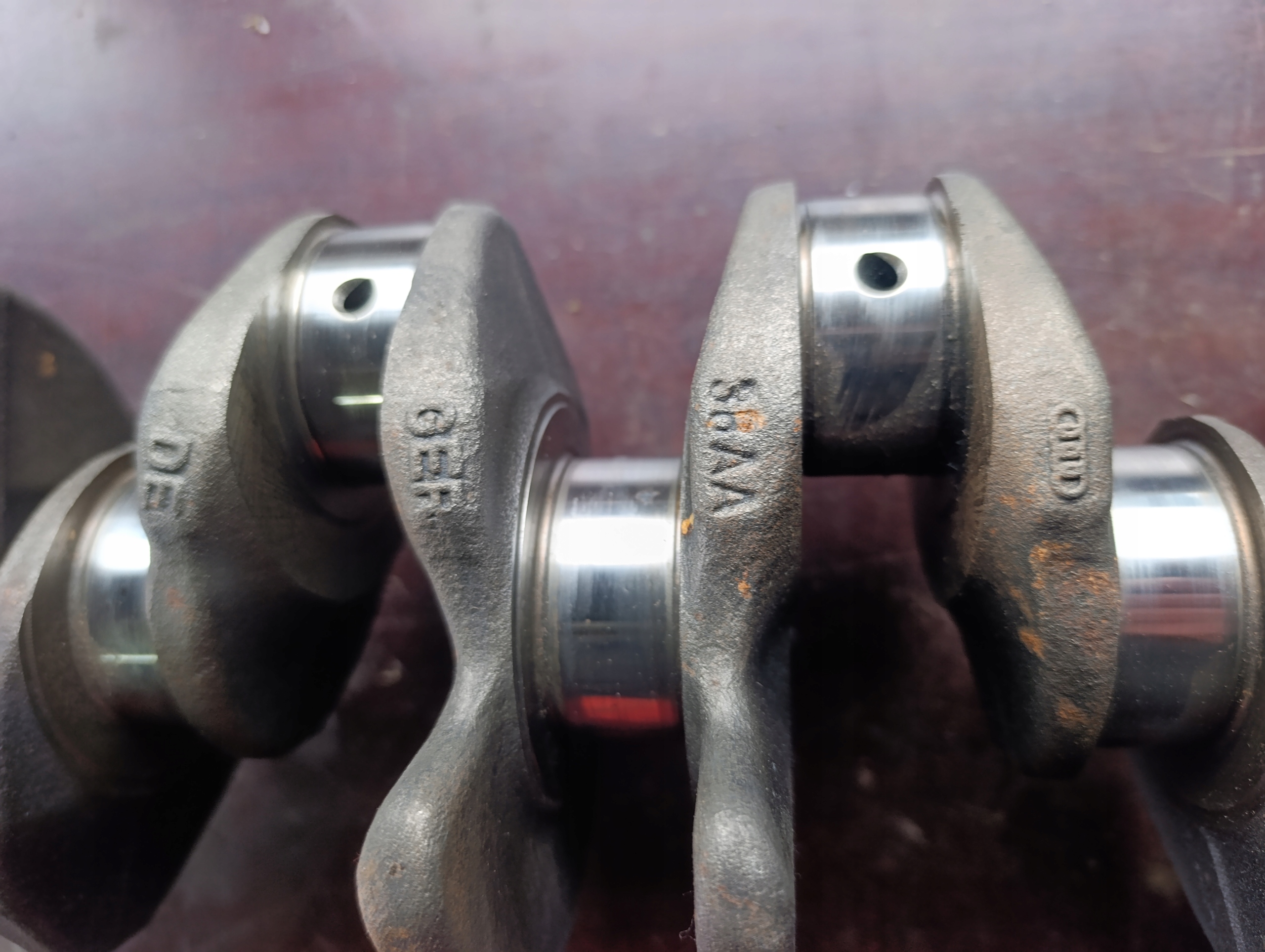 crank of the engine 1.9 TDI VW T5