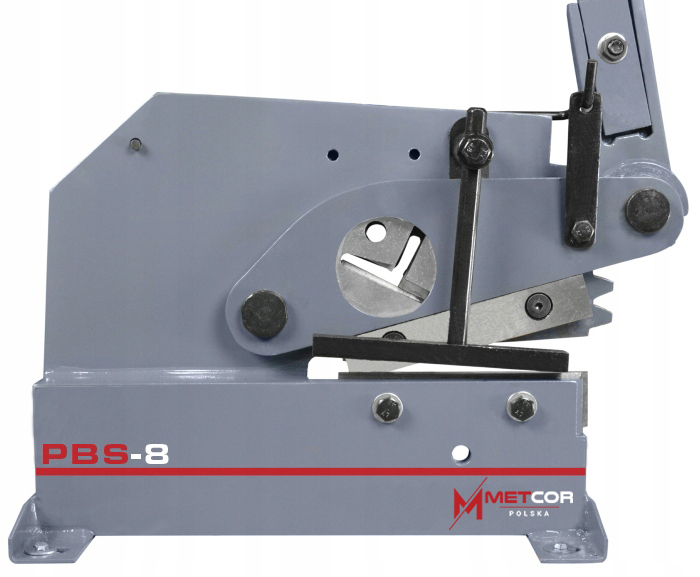 GILOTYNA NOŻYCE GILOTYNOWE BLACHY PROFILI PŁASKOWNIKÓW ŻELIWO PBS8 METCOR Kod producenta Metcor PBS8