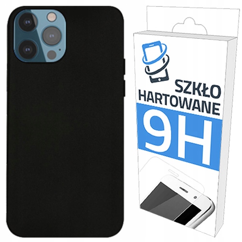 

Czarne Etui+szkło Hartowane Do Apple Iphone 12 Pro